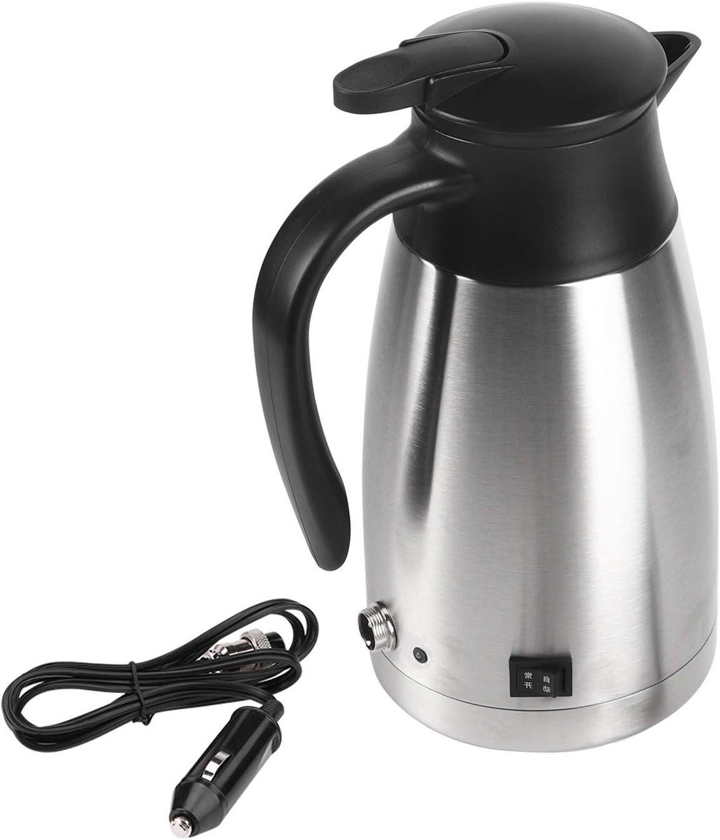 Waterkoker Auto - Reis Thermoskan - Onderweg Warme Drank - Dubbele Spanning - 1000 ml - Groen