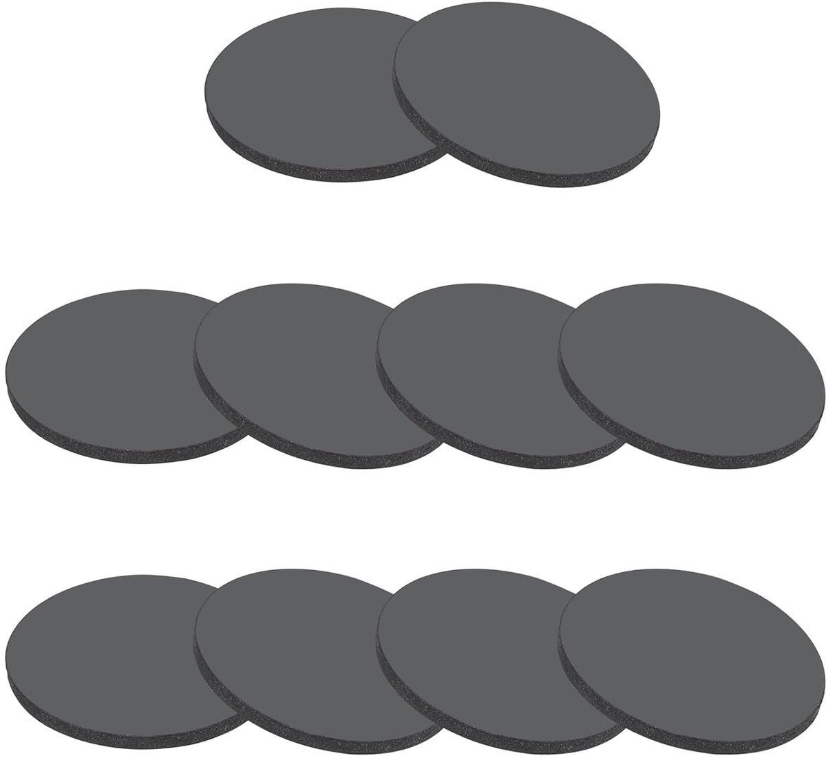 10 stuks rubberen sluitringen, 25 mm x 2 mm (OD x dik), ronde rubberen bussen, afdichtingen, rubberen afdichtingen, afstandshulzen, rubberen afdichting voor huis, auto-accessoires