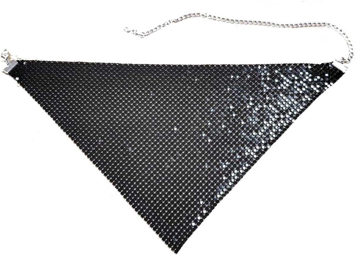 Pailletten sjaal glitter driehoekige sjaal met pailletten mode lichte metallic driehoekige sjaal glinsterende sjaal vintage sjaal disco pailletten driehoekige kraag voor avondfeest goud