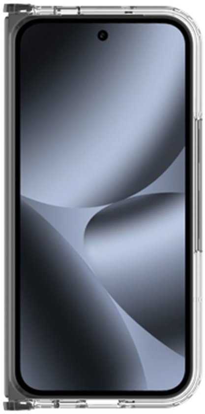 Transparante hoes voor telefoon met een volledig scherm.