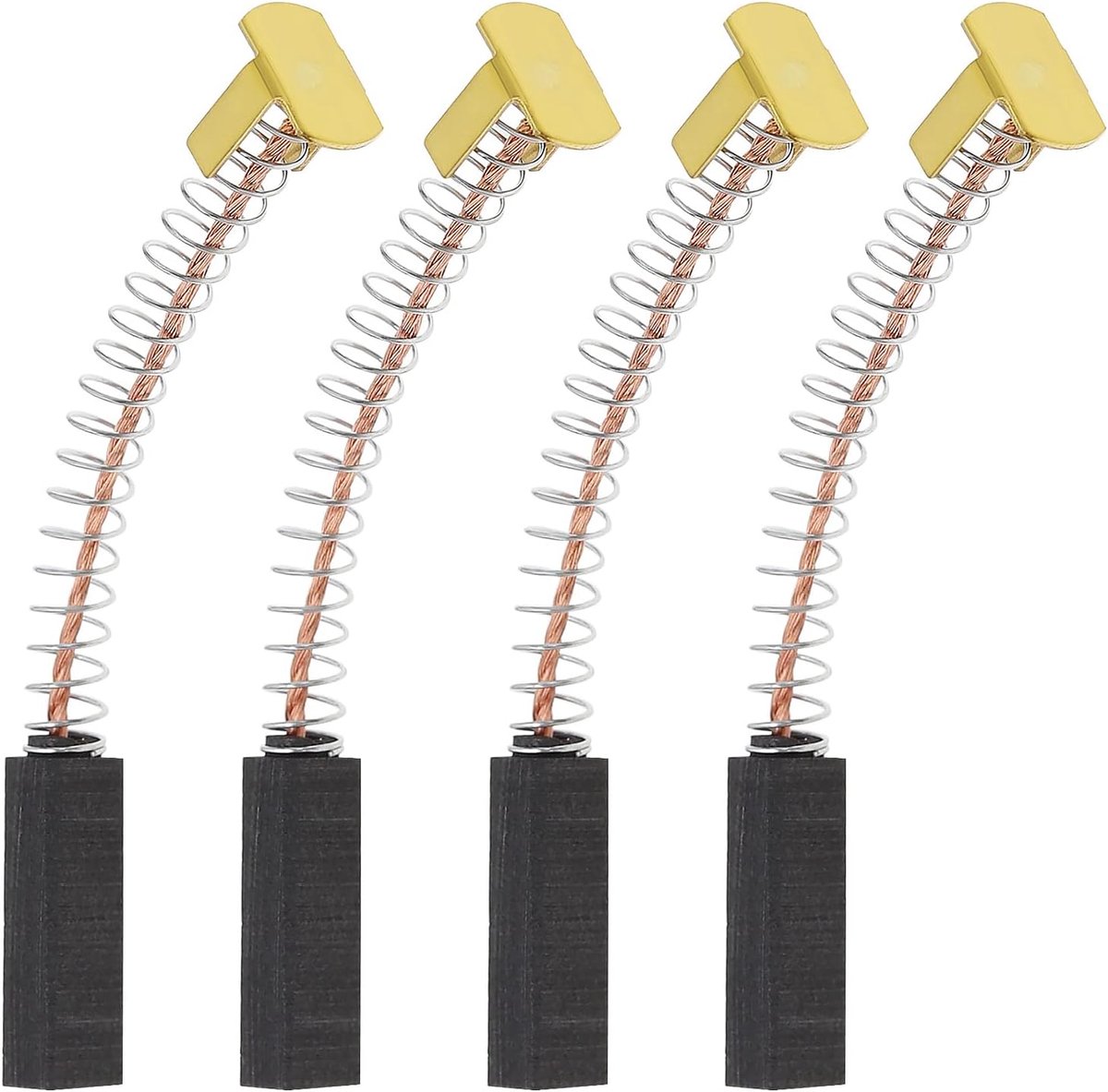 2 paar motorkoolborstels compatibel met Pfaff 230 262 330 332 360 362 800 naaimachine vervangende accessoires 4x5x16mm