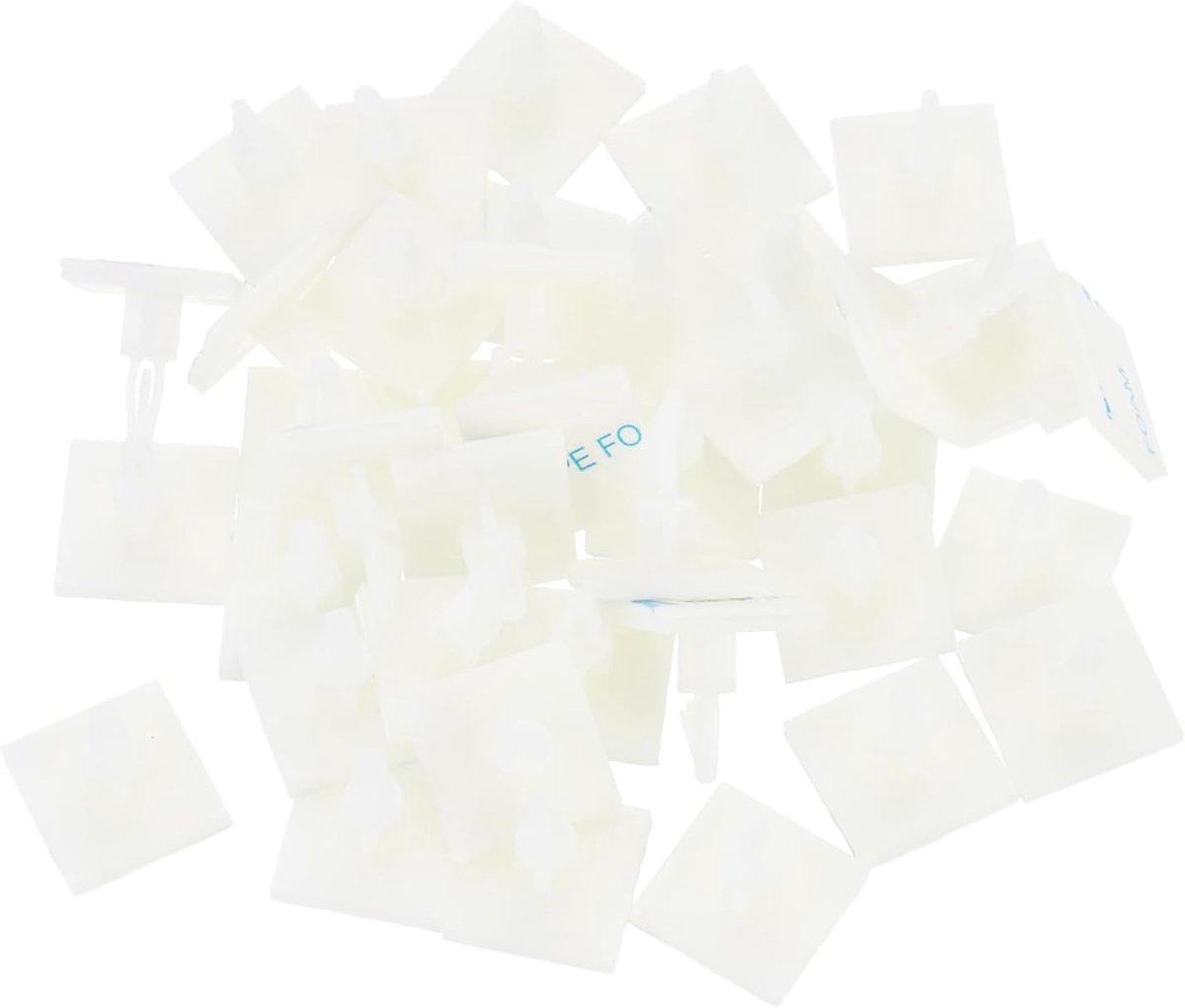 55 stuks zelfklevende afstandhouders voor PCB, geïsoleerde afstandhouders van nylon, stickers voor printplaten, hoogte van de houder 0,41 inch, geschikt voor gatcirkel van 4 mm tot 4,3 mm,