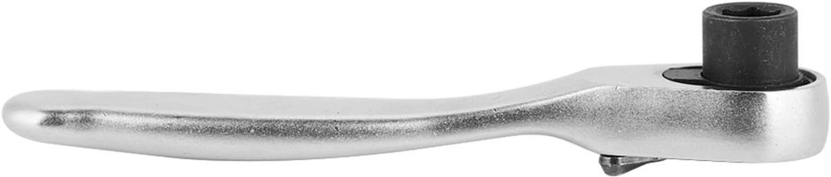 1/4 inch ratelsleutel met snelontgrendeling, inbussleutel (zwart) accessoires voor het vullen van Ementratcheting Bit driver lange bus 1/4 6 kant mannelijk 1/4 6 kant