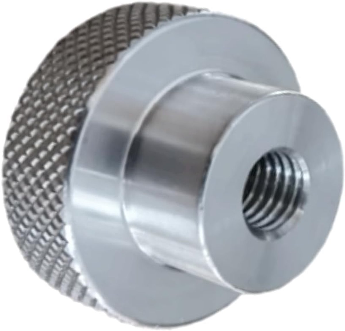 Aluminium Alloy Machine Tool Handwielen 22mm OD Draad M6 Geknoolde Geoxideerde Handgrepen Knoppen voor Schuiftafel