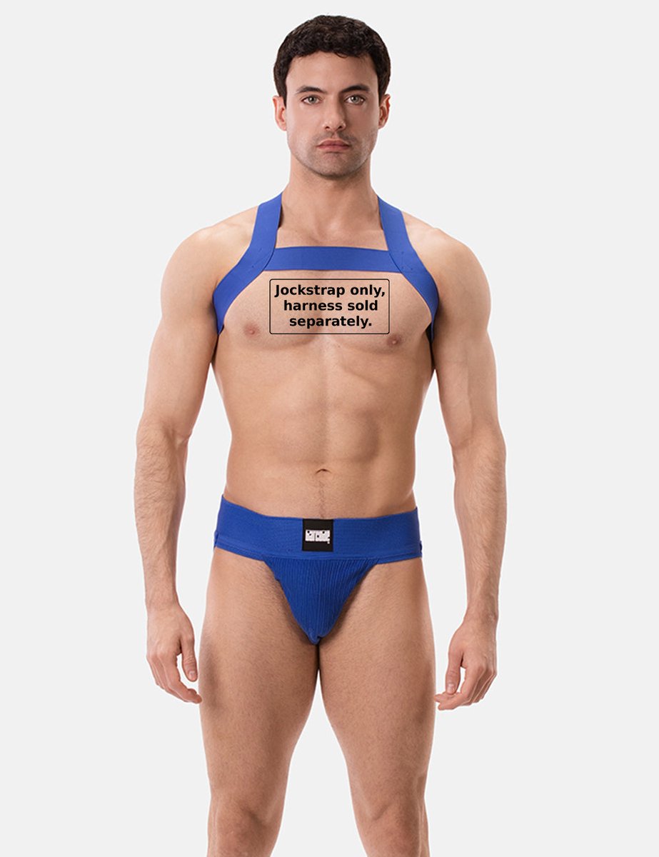 Barcode Berlin Sergey Jockstrap Royal - MAAT XL - Heren Ondergoed - Jockstrap voor Man - Mannen Jock