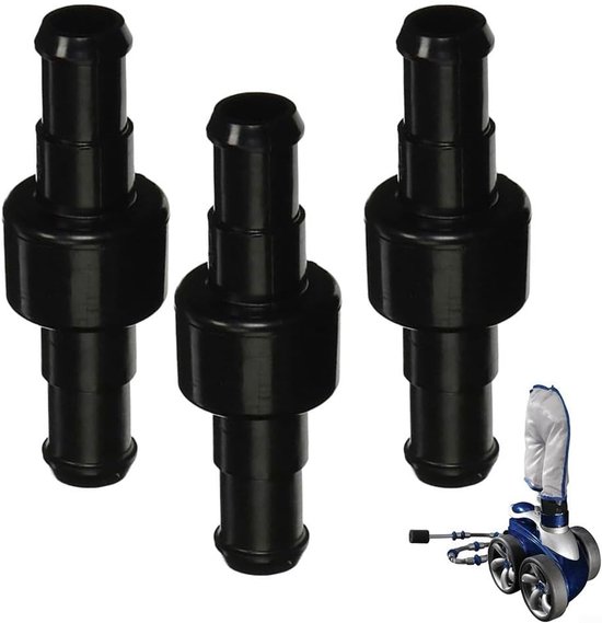 3 Stks Slang Swivel Voor Polaris 3900 Sport 280 F5B TR35P Zwembad Reinigers voor Zodiac Voor Polaris Zwarte Slang Swivel D21 — afbeelding 3