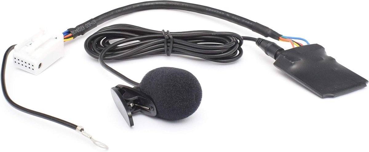 Bluetooth muziek handsfree 12pin tot juli 2010 compatibel met VW RCD RNS 200 210 300 310 500 MFD2 - Audi Chorus Concert Symphony 2+ 3 RNS-E - Skoda