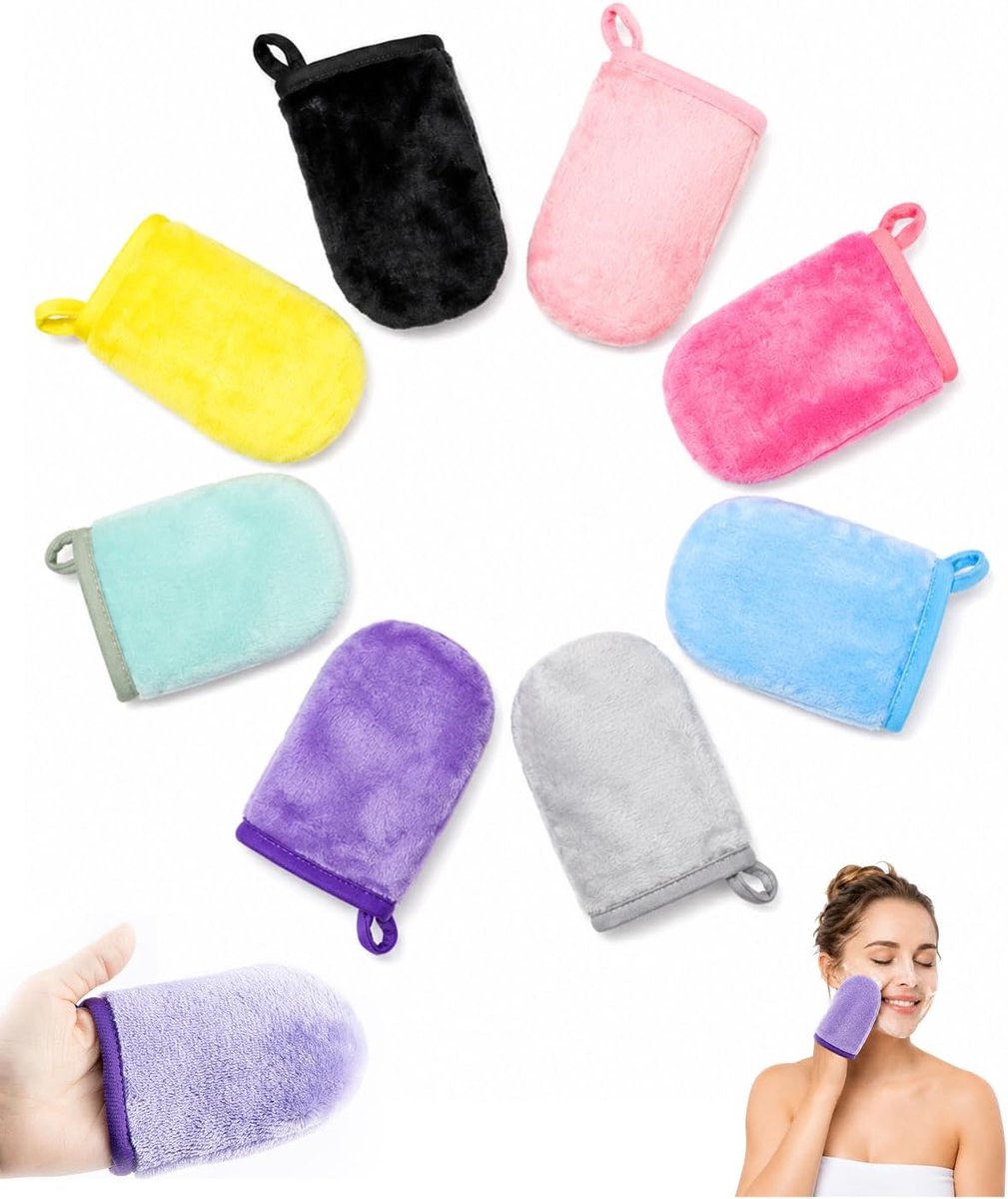 Washandjes van flanel, zachte washandjes voor gezichtsverzorging en het verwijderen van make-up, absorberende washandjes voor lichaam en kinderen, huidvriendelijk