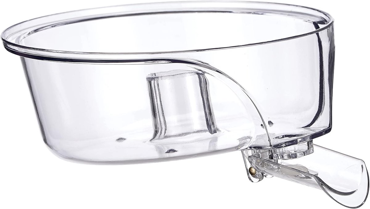 R69285D Sapcontainer met persarm, navulbaar, 16,5 x 16,5 x 6,5 cm