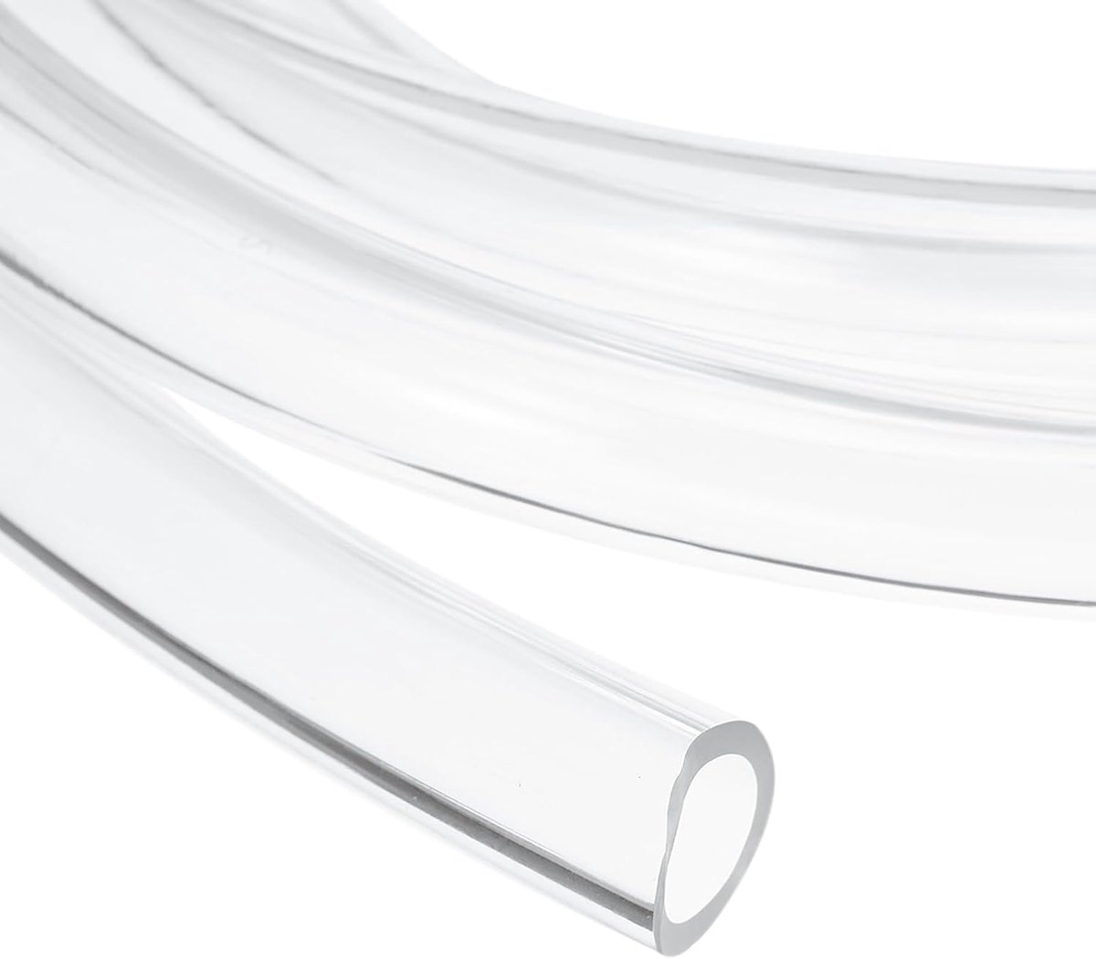 Transparante PVC-slang 16 mm DI X 22 mm DE - 2,6 m PVC-slang Lichtgewicht Flexibel Voor Luchtoverdracht Waterolie Aquarium Irrigatie