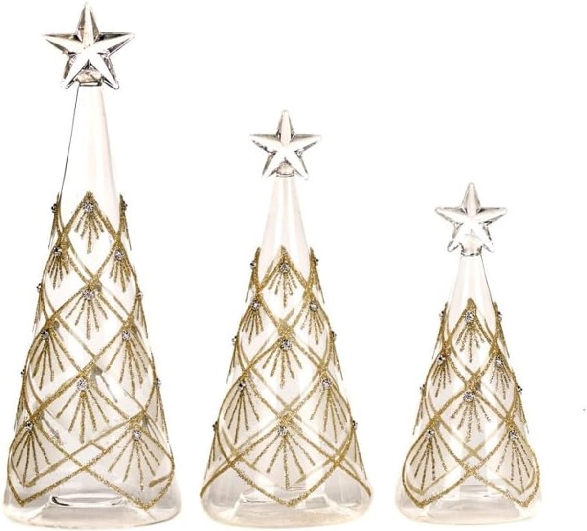 Champagneglas 24 cm - 3-delige set - elegant glasdesign - perfect voor feestelijke momenten - SnelShoppen