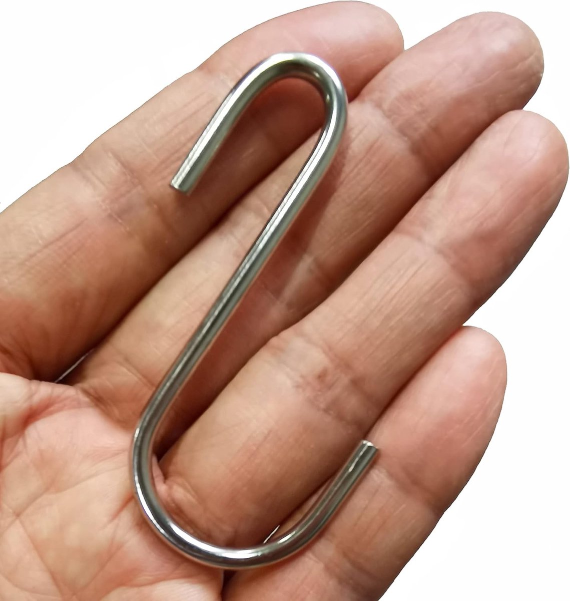 10 Pack Heavy Duty S Haken 9 cm S Shaped Hangende Haken Grote Hangers S Vorm voor Keuken, Badkamer, Slaapkamer en Kantoor