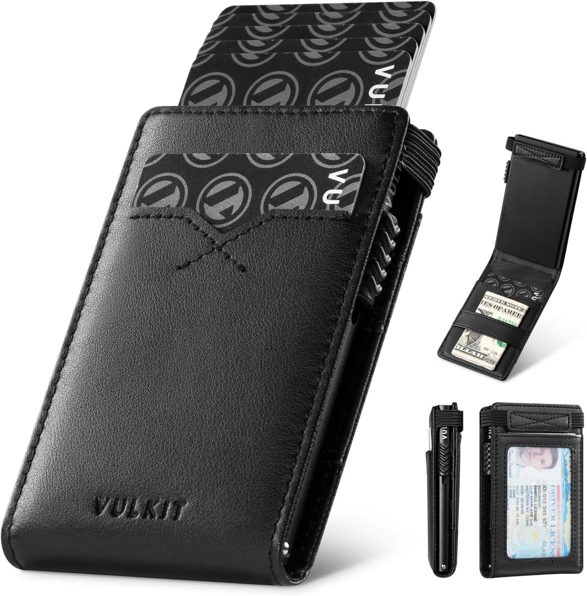 Creditcardhouder Slim - Aluminium Pop Up - RFID Blocking - Veilig en Compact - ShopVlot