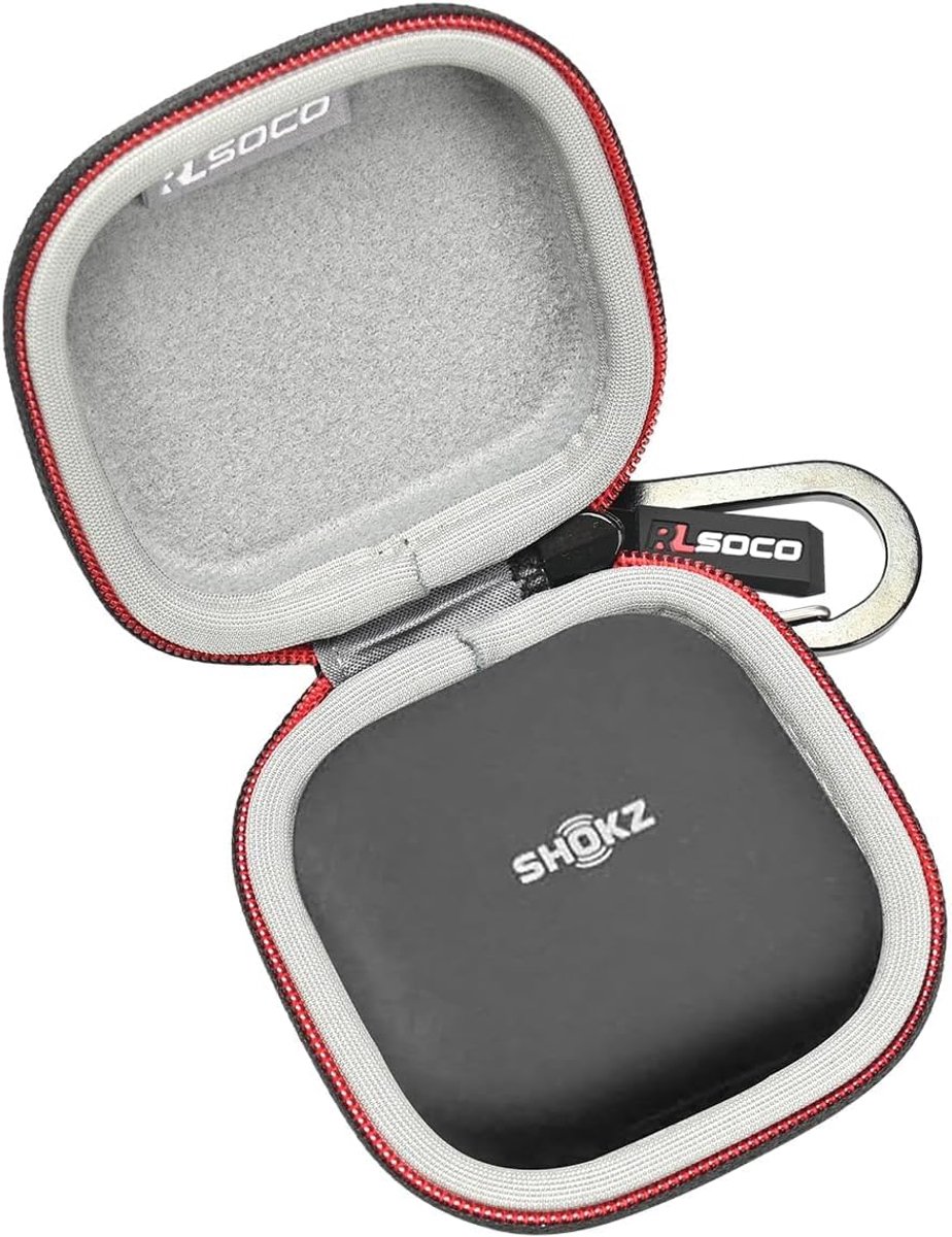 Hoofdtelefoon hoesje - speciaal voor OpenFit 2+/2/Air - waterdicht, schokbestendig - ideaal voor reizen - ShopVlot