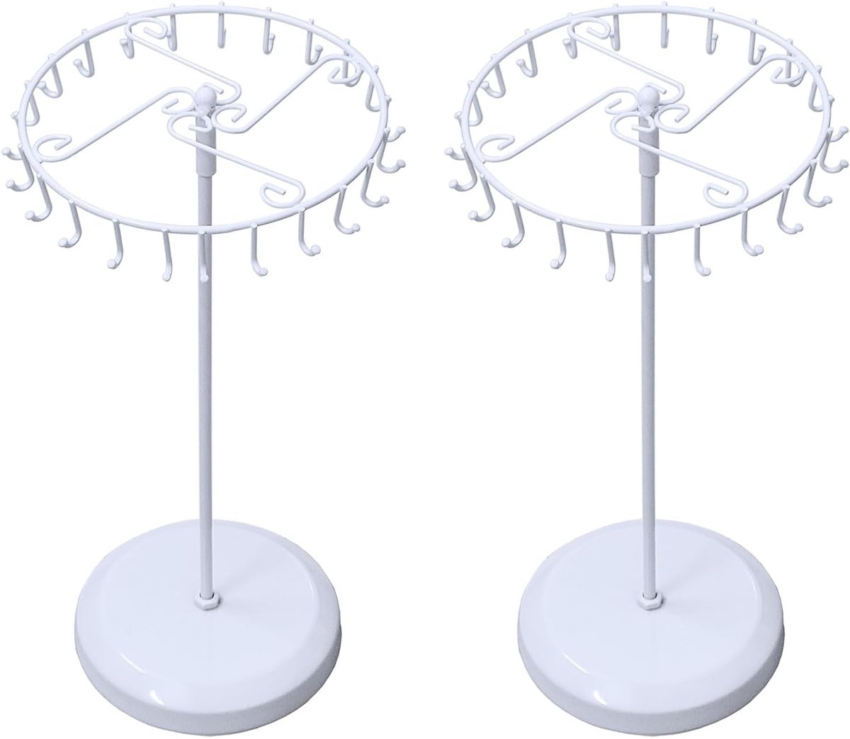 Sieradenstandaard met 23 haken - Hoogwaardige metalen standaard - Uniek ontwerp - Perfect voor winkeldisplay - ShopVlot