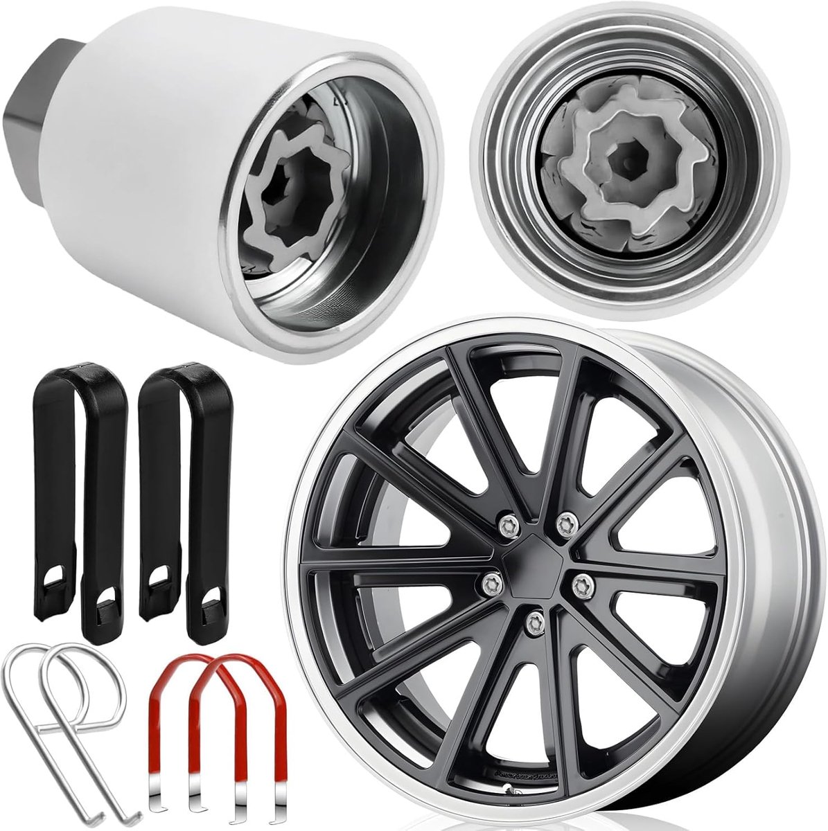 Rim lock adapter 524 - 525-19 mm - carbon staal - optimale diefstalbeveiliging - ShopVlot