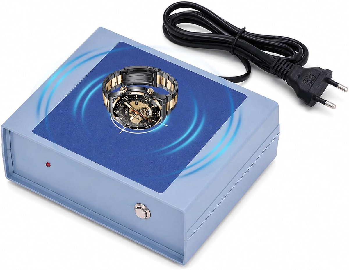 Horloges ontmagnetiseerder 220 V - elektrische ontmagnetiserer - robuuste ABS-behuizing - veilig ontmagnetiseren - ShopVlot