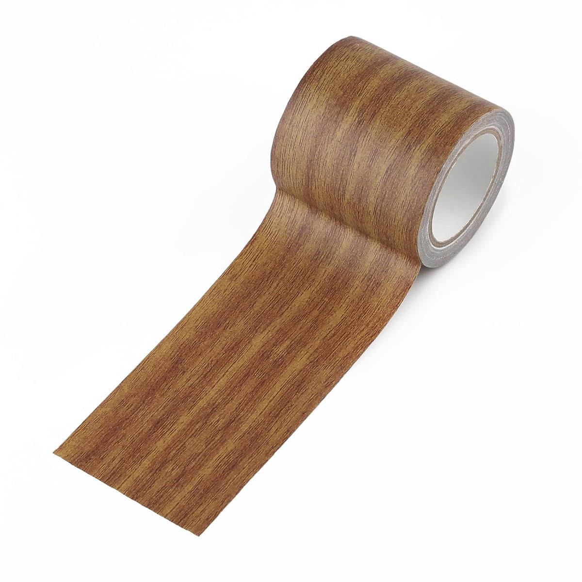 Houtnerf reparatietape 5,5cm x 3,5m - Zelfklevende houtkleur tape - Duurzaam materiaal - ShopVlot