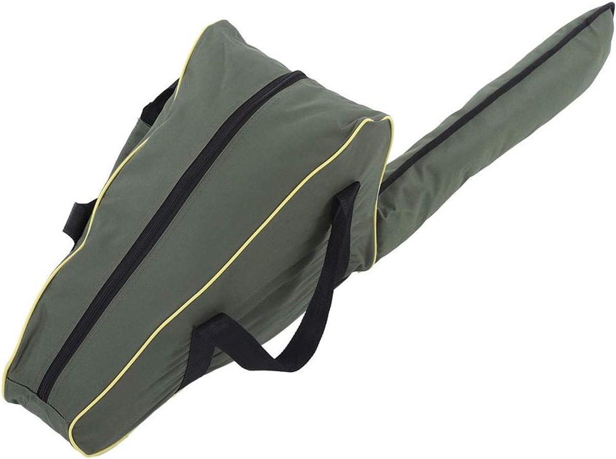 SnelShoppen - Chainsaw Bag Draagtas, Waterdichte Chainsaw Opbergtas, Stevige Chainsaw Accessoires voor Bosbouw en Landbouw (Groen)