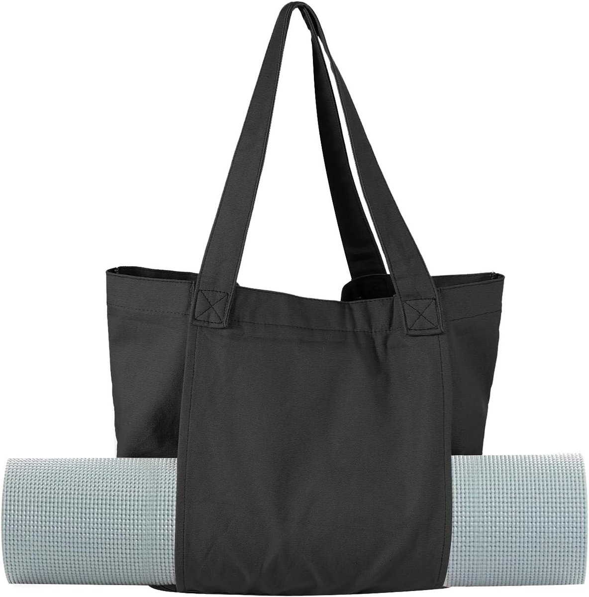 Yogatas grote capaciteit - canvas - multifunctioneel - ideaal voor sport en reizen - ShopVlot