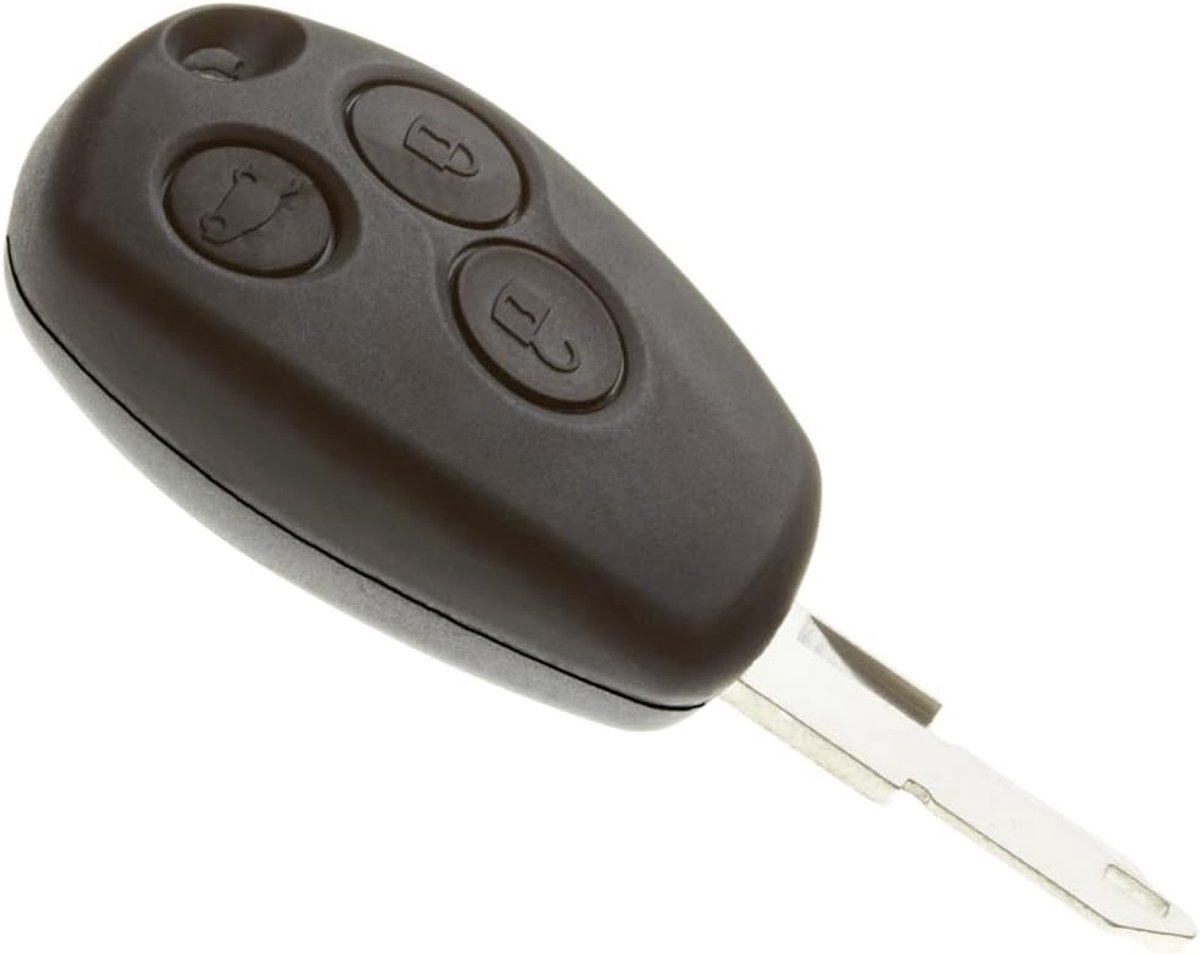 Auto sleutelbehuizing met mes - Compatibel met Renault Clio 3, Kangoo, Master, Mode en Trafic - ShopVlot