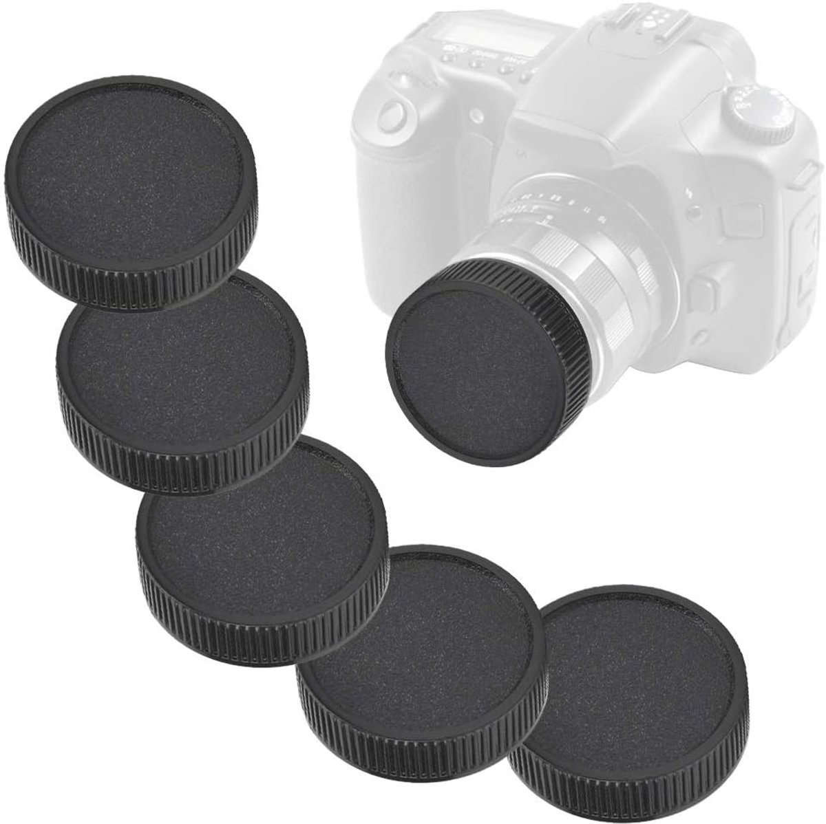 Achterlensdop Camera 5st - Kunststof - Anti-stof - Bescherming voor M42 camera - SnelShoppen