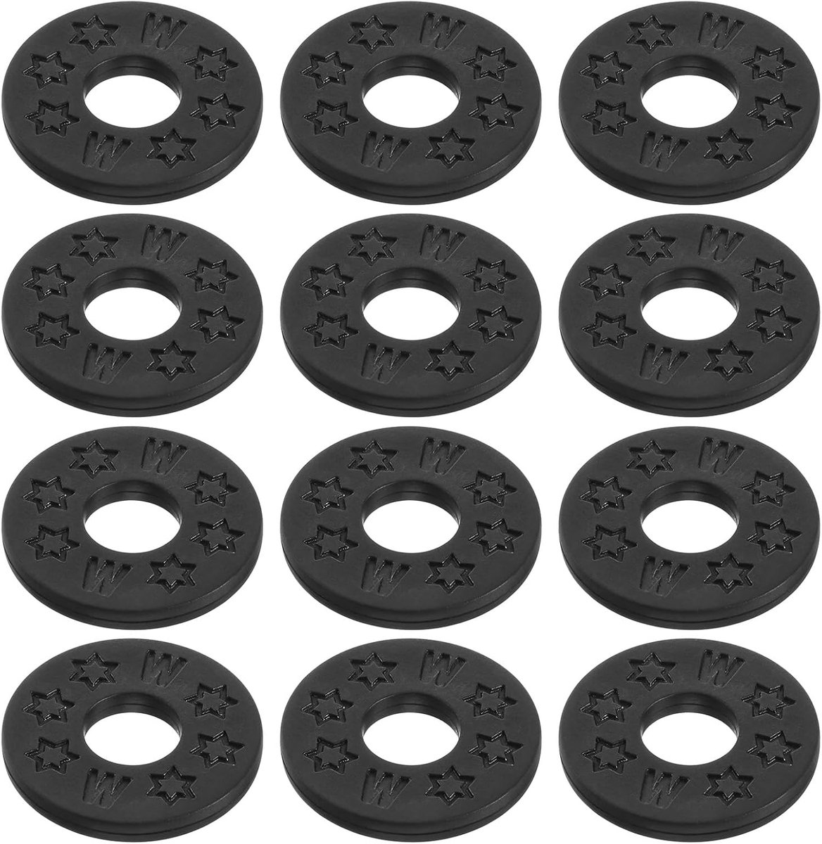 Guitar Strap Locks 12 Stuks - Zachte Silicone - Eenvoudige Installatie - Bescherming voor Gitaren - SnelShoppen