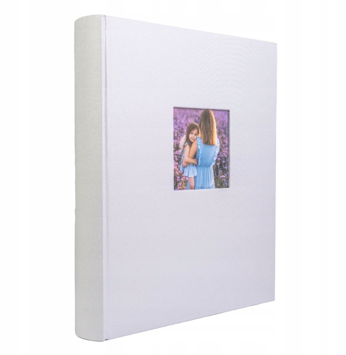 Merkloos Traditioneel Fotoalbum, Zwarte Pagina's, Lichtgroen, 100 Pagina's
