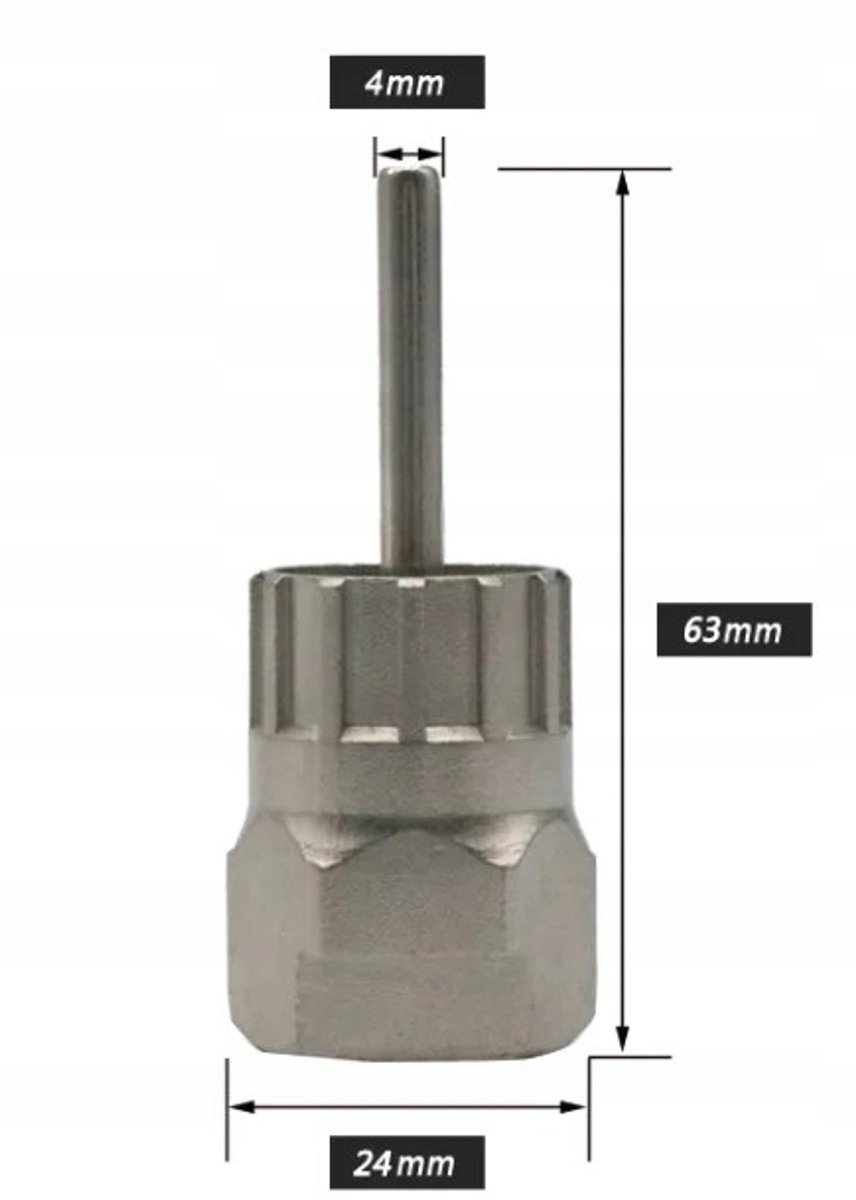 Shimano Cassette Tool met Leidpen - Fietsgereedschap