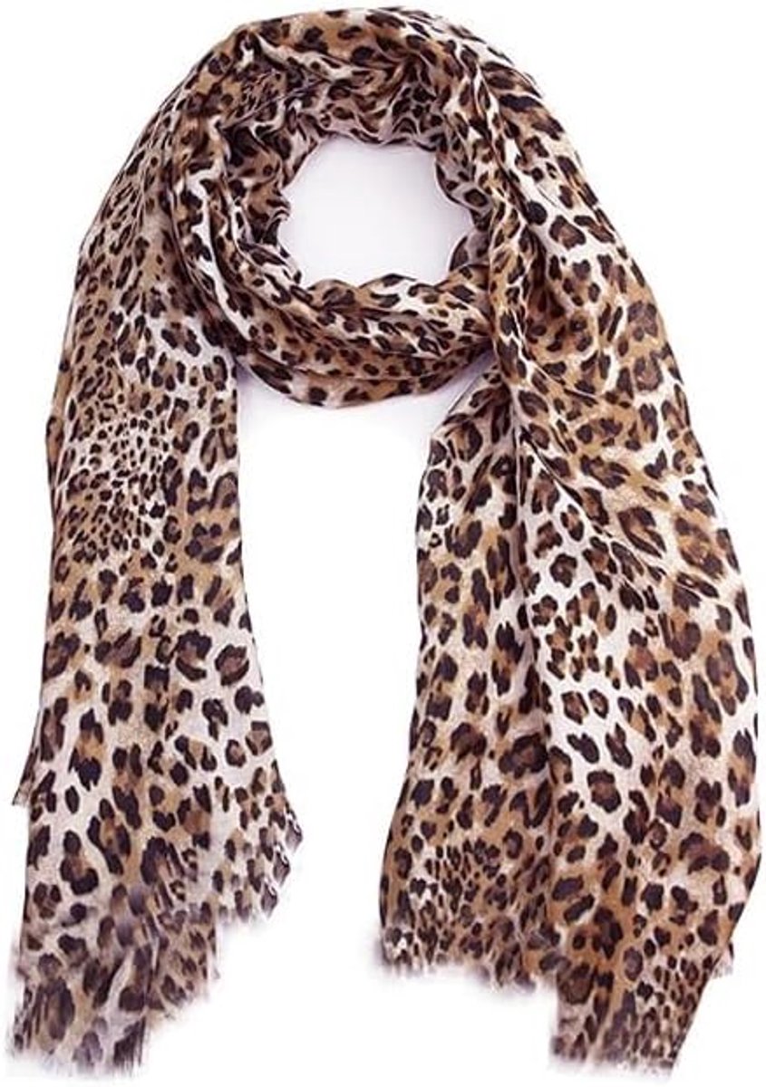 sjaal chiffon zijden sjaal stola dames zomer lichte dierenprint elegante hoogwaardige zijden doek halsdoek lange doeken decoratieve zonwering hoofddoeken sjaal wrap sjaal