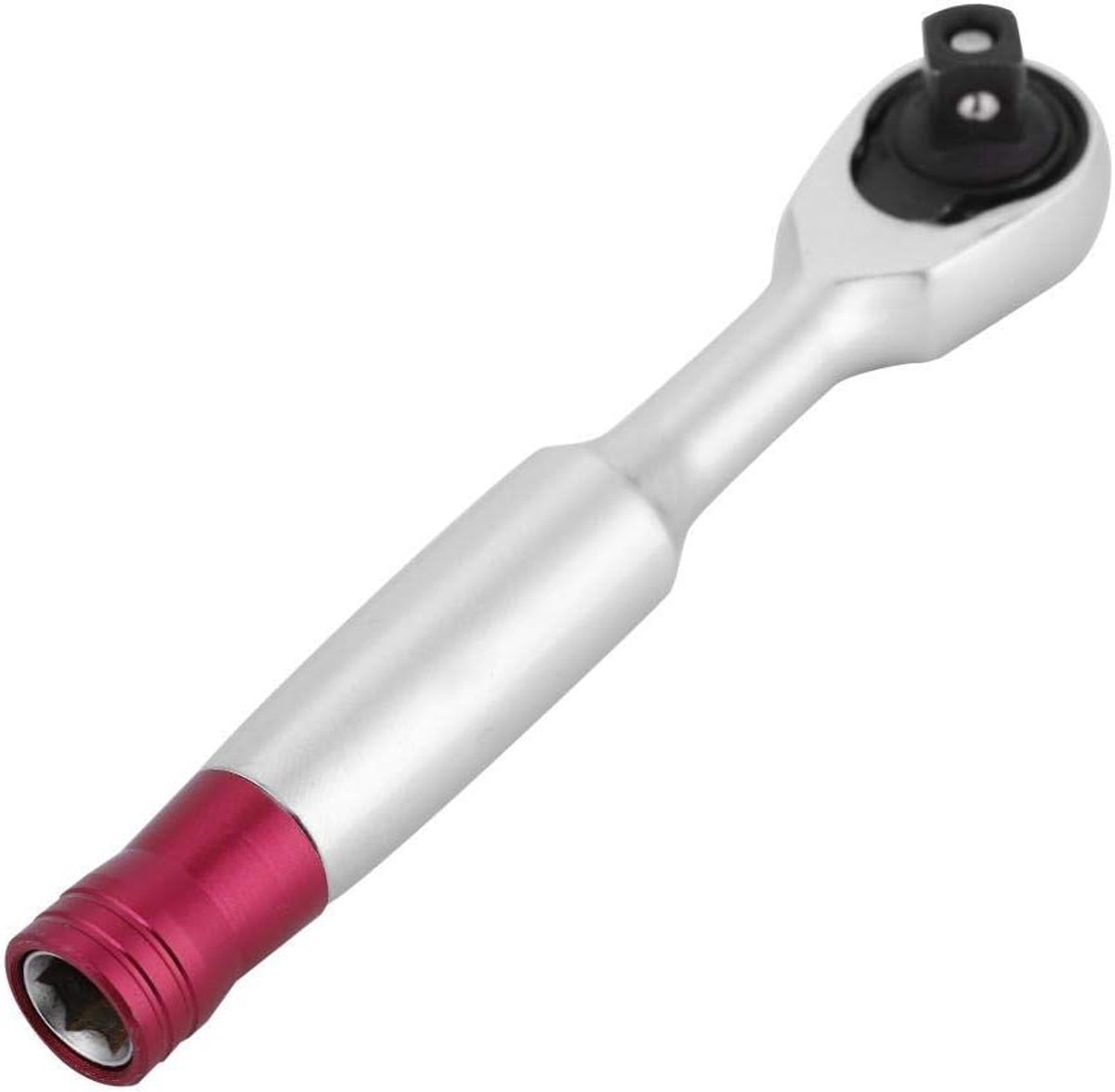 1/4 inch mini socket ratchet en bit driver multi tool sleutelset reparatietool steeksleutel kit 100mm default-Ratelsleutel 72 Tanden Posities