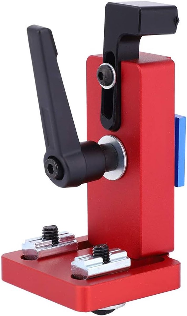 45 T-Slot T-Tracks Stop Chute Locator Chute Backing Connector Aluminiumlegering Houtbewerking Geleiderail Retainer Chute Locator Mitre Track Stop Houtbewerkingsgereedschap