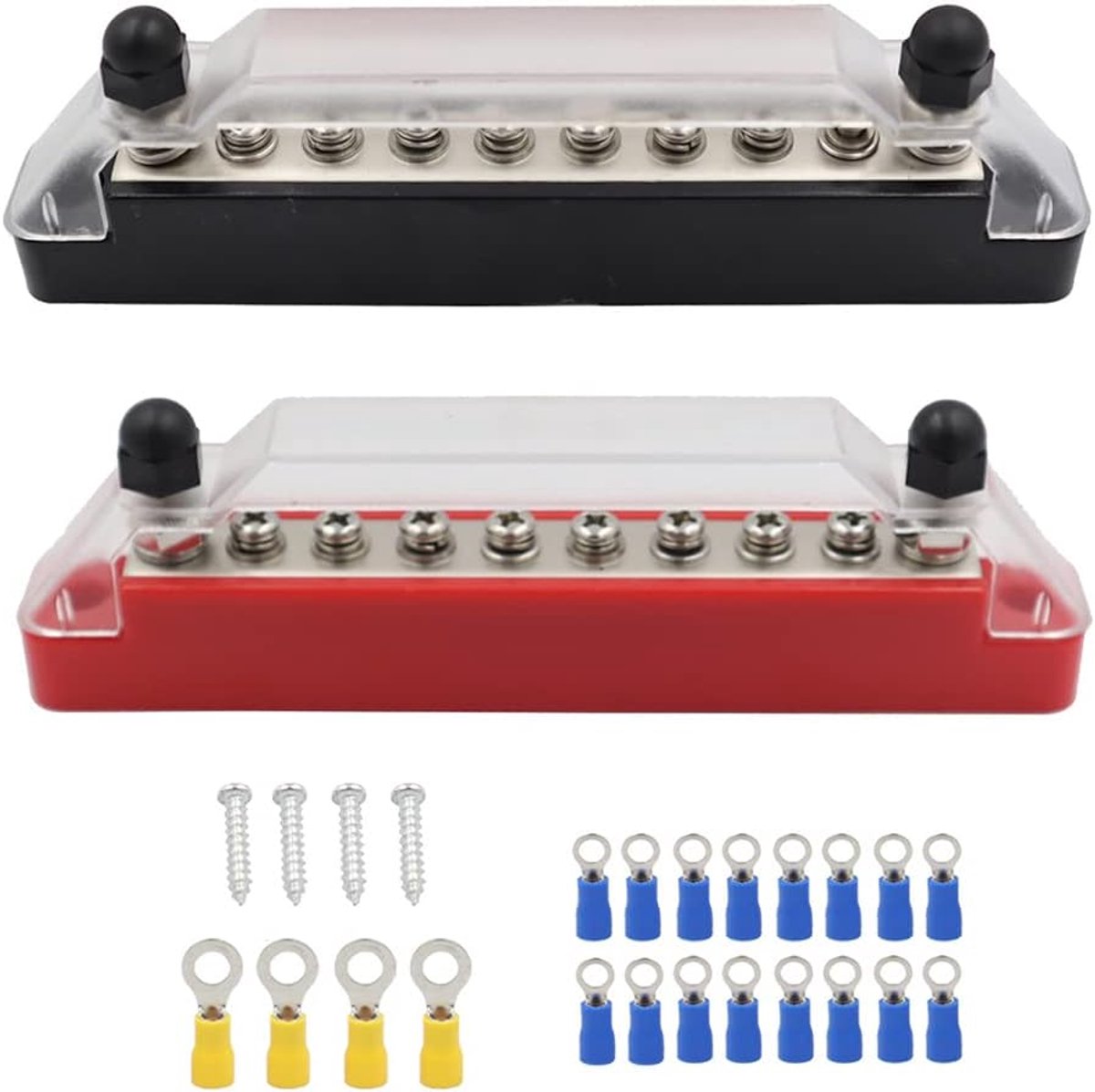 M6 Terminal Studs Bus Bar Batterij Power Distributie Blok voor Automobiles RVs Schepen Jachten