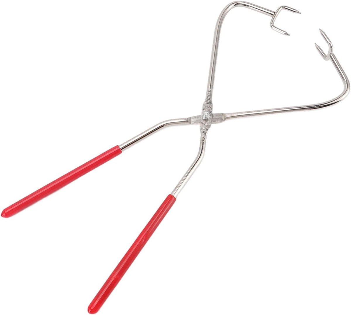 Dompeltang Keramiek - Glazuurgereedschap Tang - Aardewerk Afwerken - Roestvrij Staal - 325 cm - Zilver