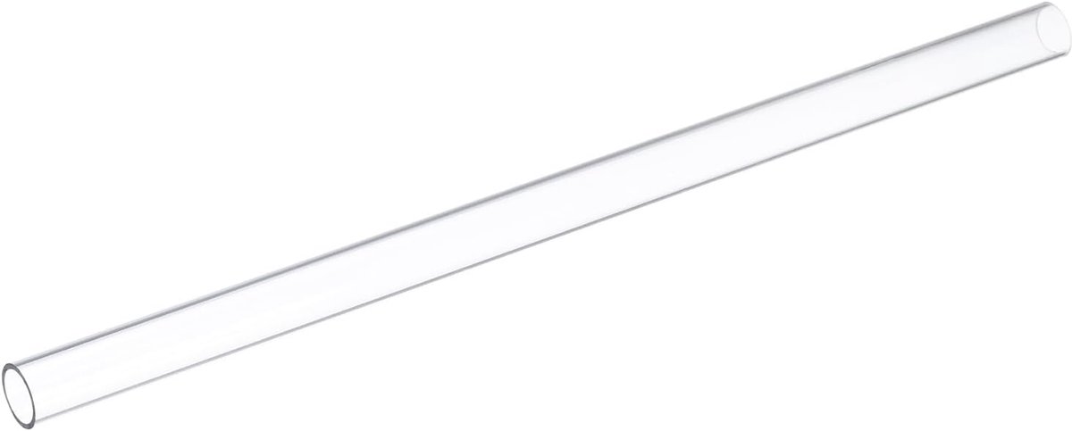 Heldere stijve buizen 1/2 inch (13 mm) ID x 5/8 inch (16 mm) OD x 305 mm lengte ronde kunststof polycarbonaat buis