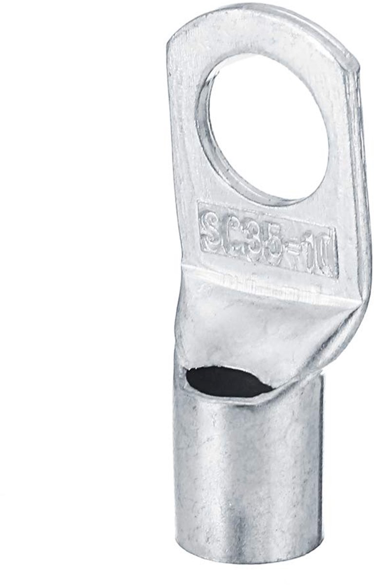 kabelschoenen, 12 stuks, kabelaansluiting, klem 2 Awg 35 Mm2 gat 10 mm vertinde koperen klemmen Conne