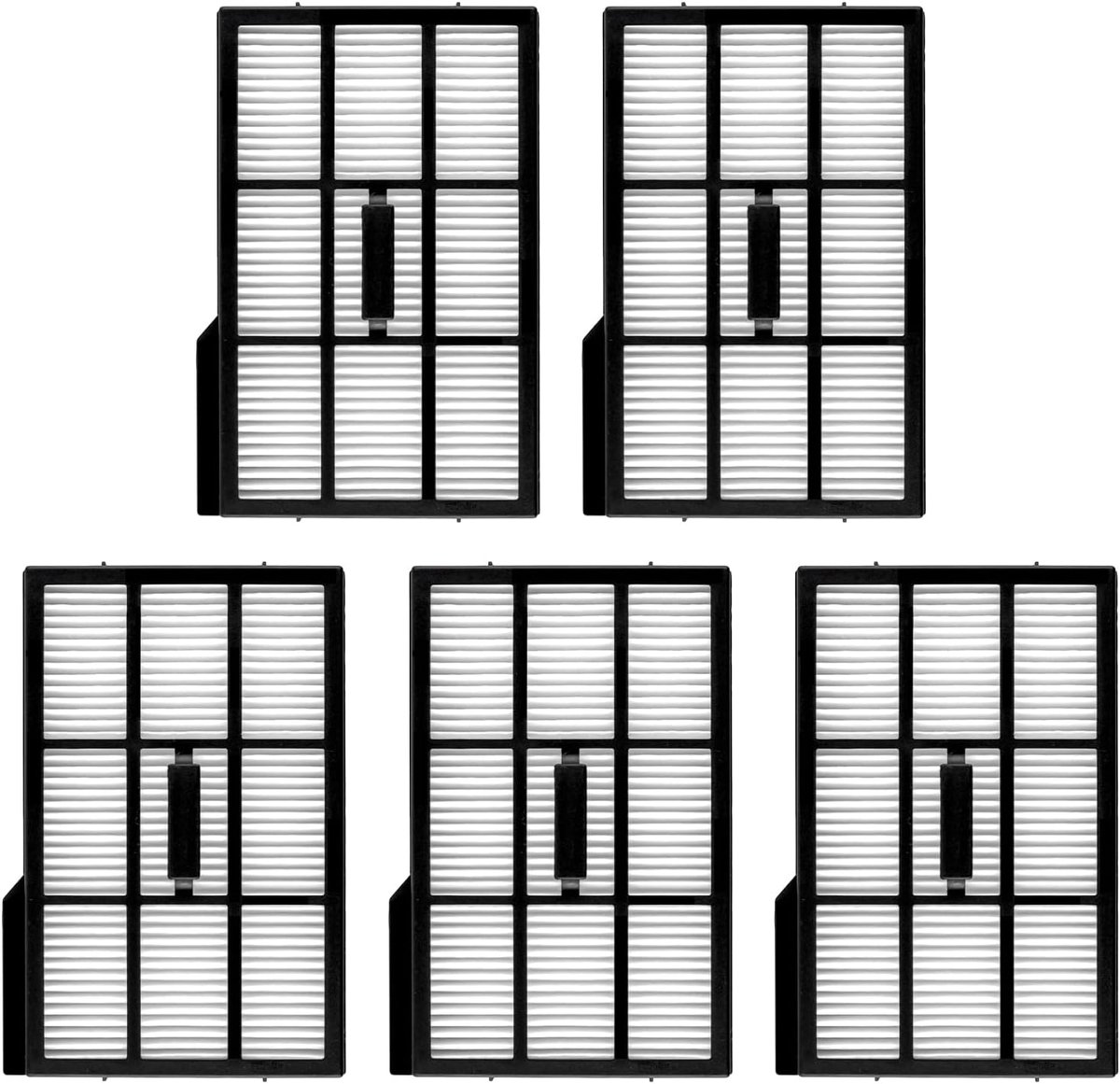 E25 vervangende HEPA-filters compatibel met Eufy Omni E28/E25 robotstofzuiger, accessoireset, rechtopstaande filter, stofzuigerfilters