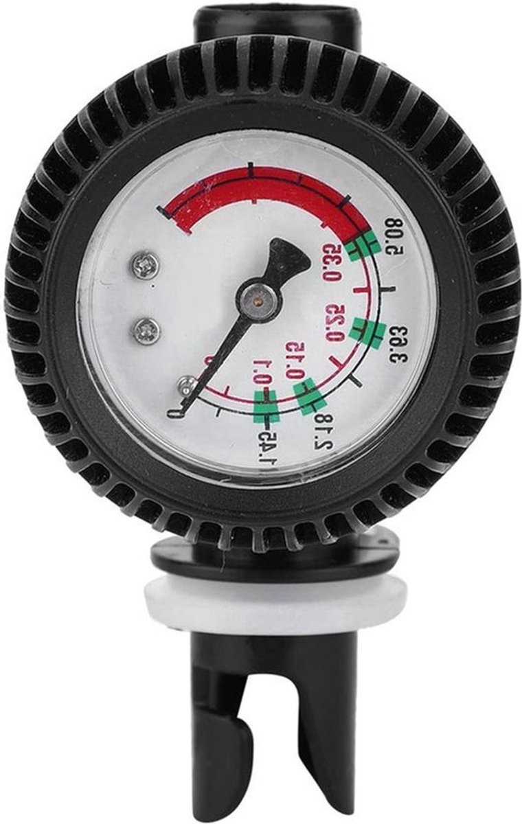 0-5 PSI Luchtpomp Drukmeter voor Opblaasbare Kajak, Boot, Surfplank en Meer