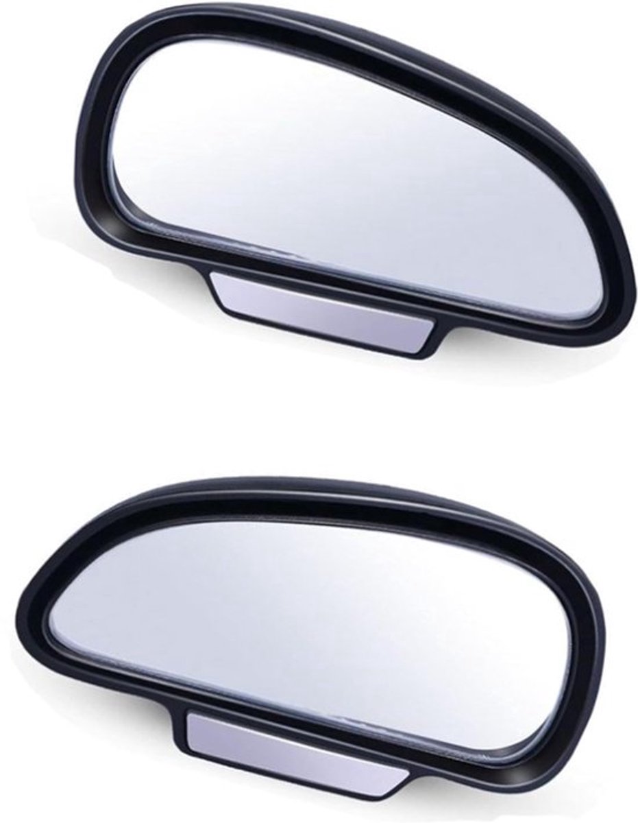 2 stuks (rechts en links) - Achteruitkijkspiegel - Bananenspiegel - Buitenspiegels - verstelbare Dodehoekspiegel - Auto Spiegels - 16cm - universele - 360 ° - Auto/caravan accessoires