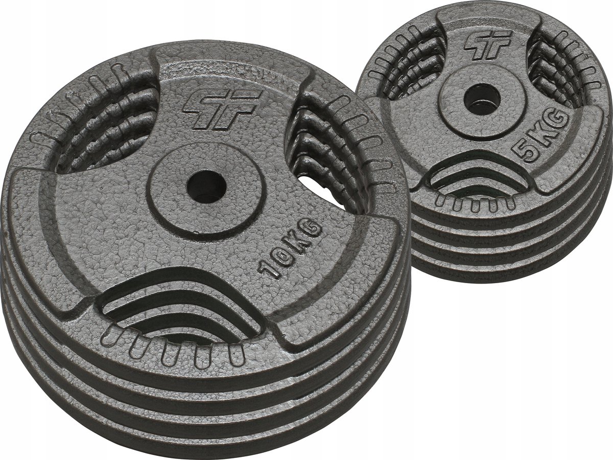 Merkloos 60kg IJzeren houdergewichtenset 29mm