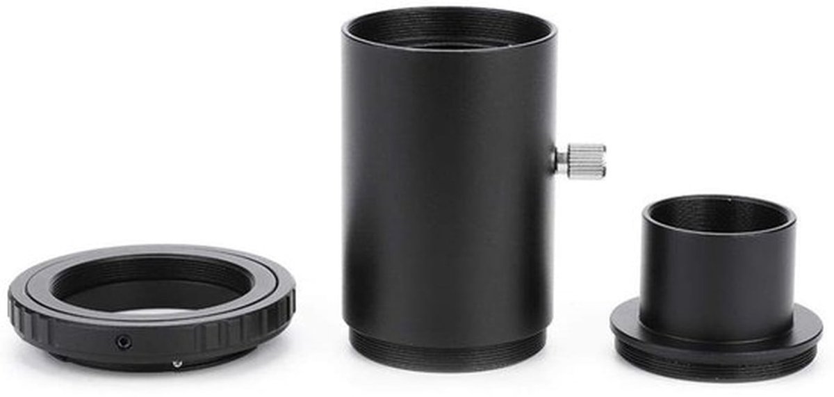 Telescoop verlengbuis 1,25 inch camera telescoop verlengbuis M42 draad T-mount adapter T2 ring voor Nikon F bevestiging camera