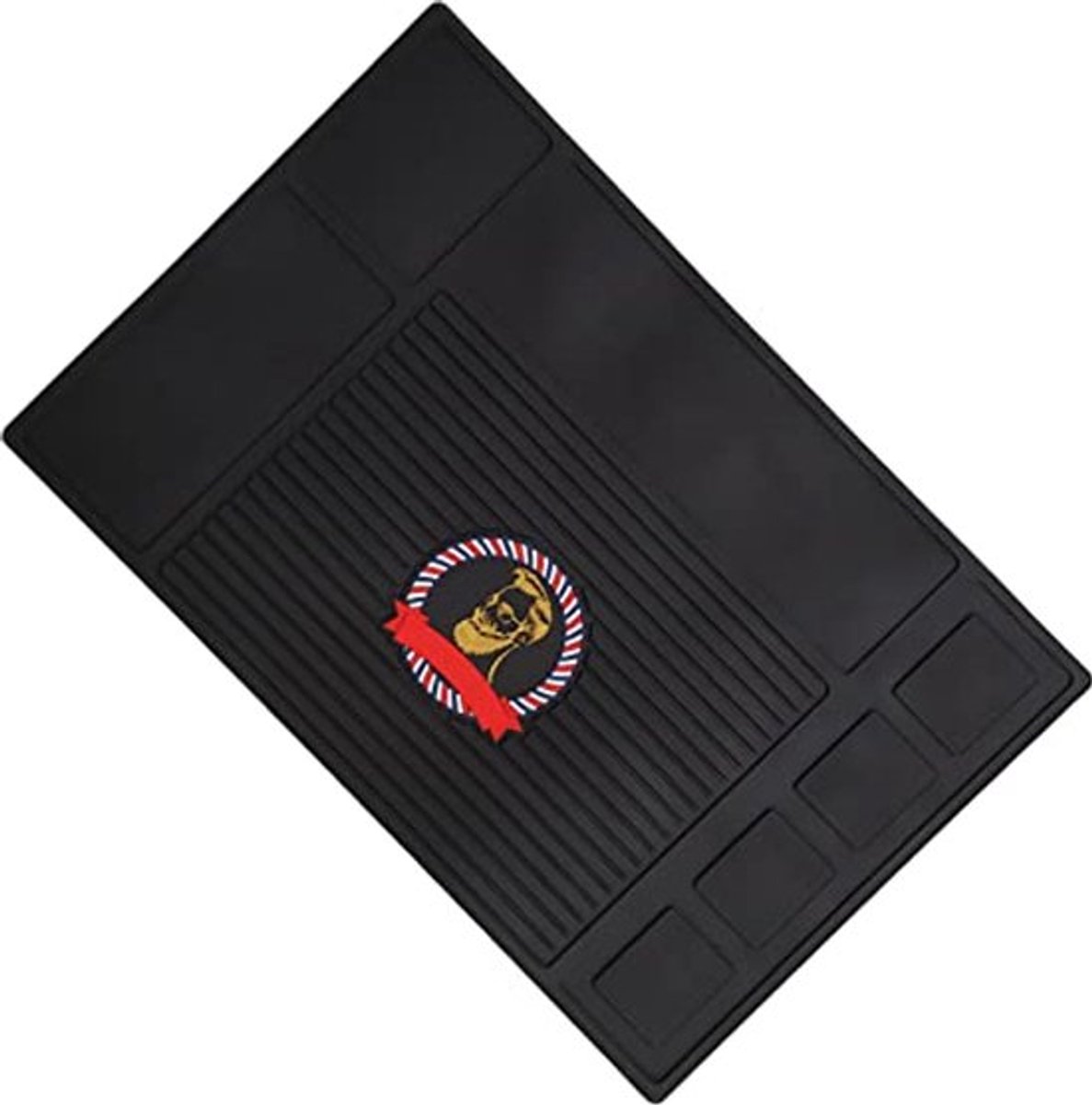 Organizer Mat voor Kappers, 17.7x11.8x0.4in Kappersstation Mat voor Haar Salon Siliconen Antislip Waterdicht Kappersmat voor Station, Kappersbalie Mat voor Salon Styling Station