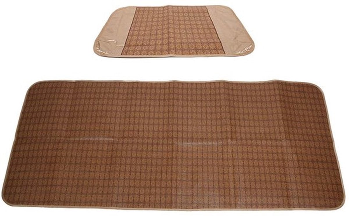 Bamboe mat Opvouwbare zomermat Studenten eenpersoons tweepersoons slaapzaal Opvouwbare zachte mat Rotan mat Romeinse rotan mat Afmeting 195 x 80 cm