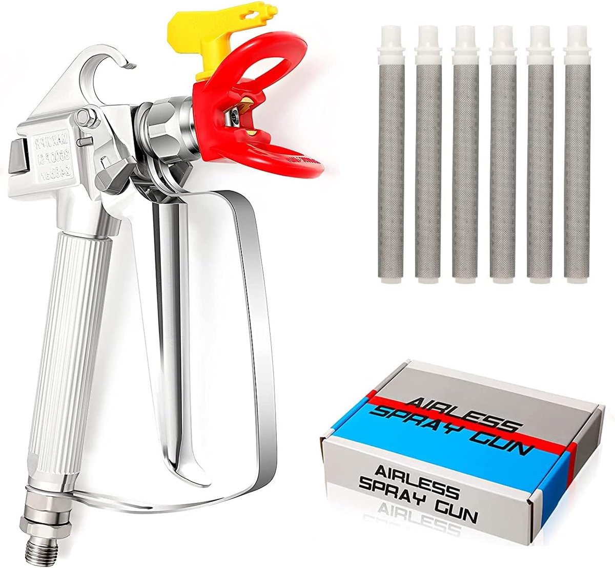 Airless verfspuit 3600PSI - hoge druk - met 517 tip en filter - ideaal voor professioneel gebruik - ShopVlot