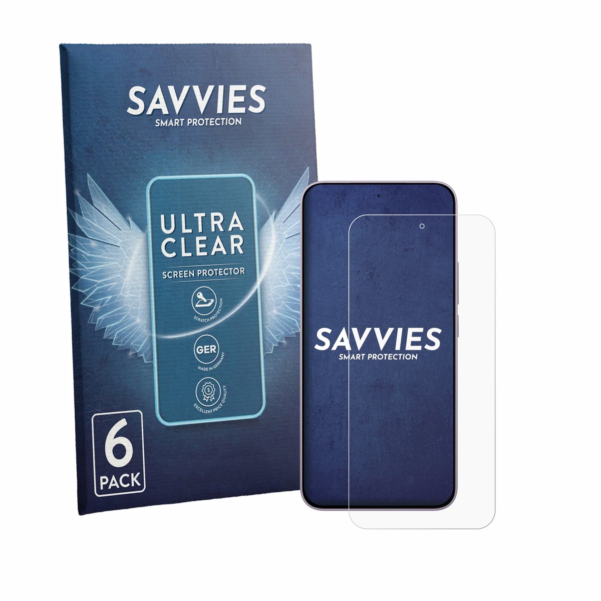 Savvies - Screenprotector voor Xiaomi Redmi Note 17 Pro Max - Folie Beschermfolie transparant 6 Stuks