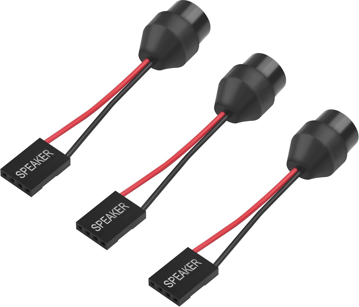 PC moederbord interne luidspreker - 2-pins mini plug - 6,5 cm kabel - essentieel voor BIOS POST alarm - ShopVlot