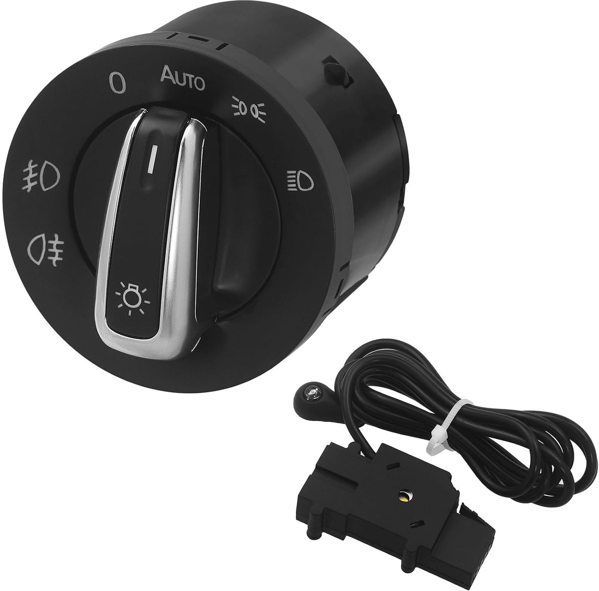 Koplampenschakelaar met Lichtsensor - Geschikt voor VW Golf MK6, Jetta, Passat, Tiguan - Eenvoudige vervanging - ShopVlot