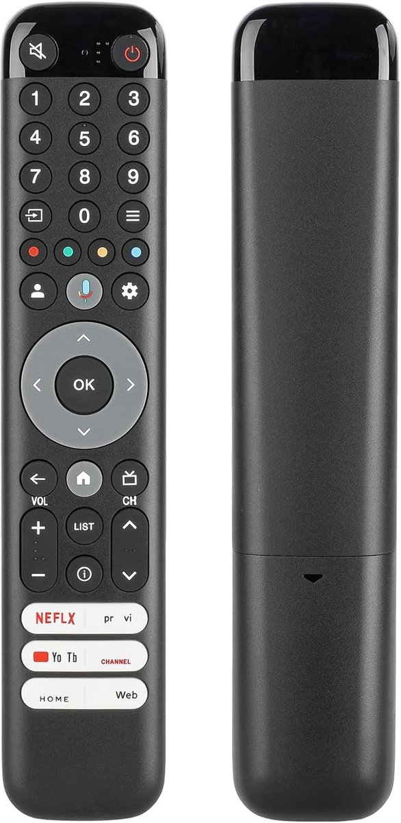 Afstandsbediening voor TCL LED LCD TV - Voice Control - Vervangingscontroller - ShopVlot