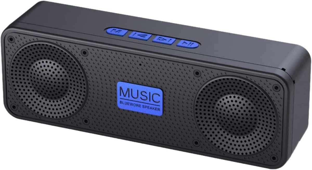 Oplaadbare Bluetooth-luidspreker 5 W - Draadloos met FM-radio - Ondersteuning voor TF-kaart/USB - ShopVlot