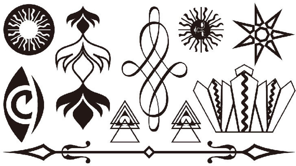 Tijdelijke tattoo Sacred Shapes 3 dagen